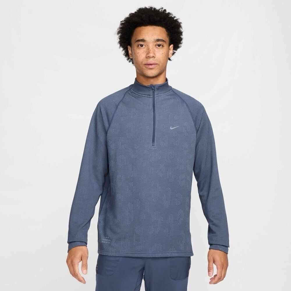 Nike Pinnacle Running Division Repellent 1/4 Zip FZ1121-437 Men Size Medium NWT